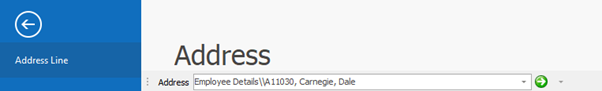 The Address Line